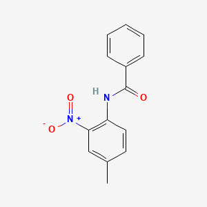 molecular formula C14H12N2O3 B5469571 N-(4-methyl-2-nitrophenyl)benzamide 