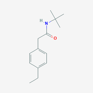 N-(tert-butyl)-2-(4-ethylphenyl)acetamide