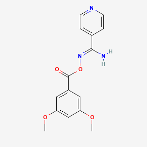 (Z)-[AMINO(PYRIDIN-4-YL)METHYLIDENE]AMINO 3,5-DIMETHOXYBENZOATE