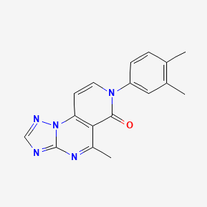 7-(3,4-dimethylphenyl)-5-methylpyrido[3,4-e][1,2,4]triazolo[1,5-a]pyrimidin-6(7H)-one