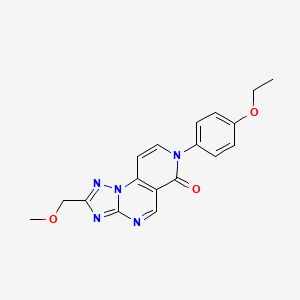 7-(4-ethoxyphenyl)-2-(methoxymethyl)pyrido[3,4-e][1,2,4]triazolo[1,5-a]pyrimidin-6(7H)-one