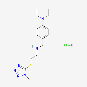 molecular formula C15H25ClN6S B5470279 C15H25ClN6S 