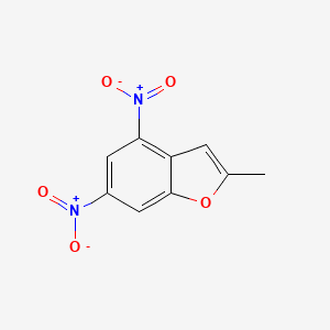 2-methyl-4,6-dinitro-1-benzofuran