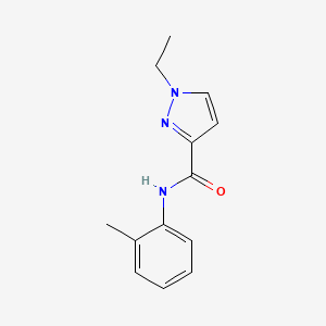 1-ethyl-N-(2-methylphenyl)-1H-pyrazole-3-carboxamide