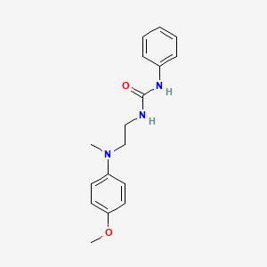 N-{2-[(4-methoxyphenyl)(methyl)amino]ethyl}-N'-phenylurea