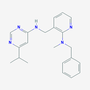 N-({2-[benzyl(methyl)amino]pyridin-3-yl}methyl)-6-isopropylpyrimidin-4-amine