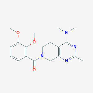 7-(2,3-dimethoxybenzoyl)-N,N,2-trimethyl-5,6,7,8-tetrahydropyrido[3,4-d]pyrimidin-4-amine