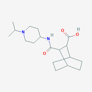 3-{[(1-ISOPROPYL-4-PIPERIDYL)AMINO]CARBONYL}BICYCLO[2.2.2]OCTANE-2-CARBOXYLIC ACID