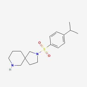 2-[(4-isopropylphenyl)sulfonyl]-2,7-diazaspiro[4.5]decane hydrochloride