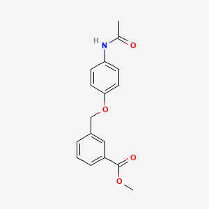 Methyl 3-[(4-acetamidophenoxy)methyl]benzoate