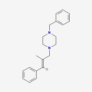 1-benzyl-4-[(2E)-2-methyl-3-phenylprop-2-en-1-yl]piperazine