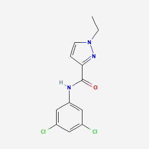 N-(3,5-dichlorophenyl)-1-ethyl-1H-pyrazole-3-carboxamide