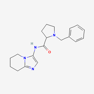 1-benzyl-N-(5,6,7,8-tetrahydroimidazo[1,2-a]pyridin-3-yl)prolinamide