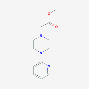 METHYL 2-[4-(2-PYRIDYL)PIPERAZINO]ACETATE