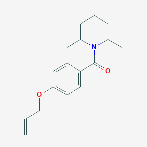 (2,6-Dimethylpiperidin-1-yl)-(4-prop-2-enoxyphenyl)methanone