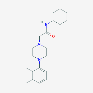 N-cyclohexyl-2-[4-(2,3-dimethylphenyl)piperazin-1-yl]acetamide