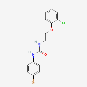 1-(4-Bromophenyl)-3-[2-(2-chlorophenoxy)ethyl]urea