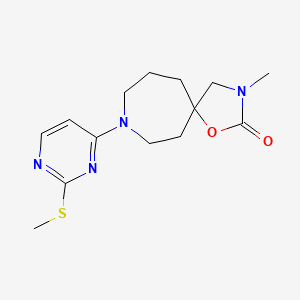 3-methyl-8-[2-(methylthio)-4-pyrimidinyl]-1-oxa-3,8-diazaspiro[4.6]undecan-2-one