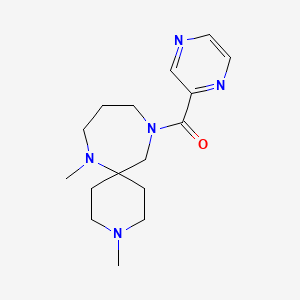 3,7-dimethyl-11-(pyrazin-2-ylcarbonyl)-3,7,11-triazaspiro[5.6]dodecane