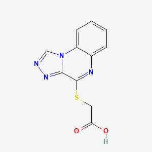 ([1,2,4]triazolo[4,3-a]quinoxalin-4-ylthio)acetic acid