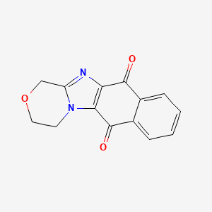 14-oxa-11,17-diazatetracyclo[8.7.0.03,8.011,16]heptadeca-1(10),3,5,7,16-pentaene-2,9-dione