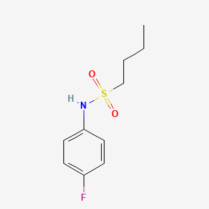 N-(4-fluorophenyl)butane-1-sulfonamide