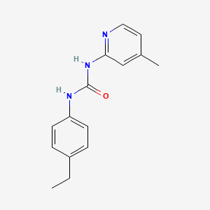 1-(4-Ethylphenyl)-3-(4-methylpyridin-2-yl)urea