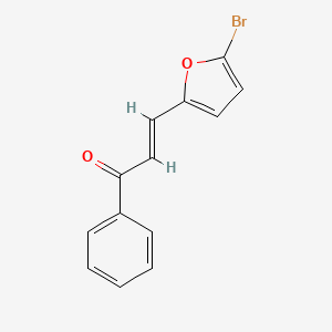 3-(5-Bromo-2-furyl)-1-phenylprop-2-en-1-one