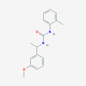 1-[1-(3-Methoxyphenyl)ethyl]-3-(2-methylphenyl)urea