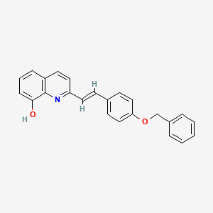 2-{2-[4-(benzyloxy)phenyl]vinyl}-8-quinolinol