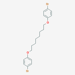 molecular formula C20H24Br2O2 B054745 1-Bromo-4-[8-(4-bromophenoxy)octoxy]benzene CAS No. 117499-25-9