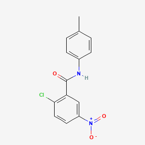 2-chloro-N-(4-methylphenyl)-5-nitrobenzamide