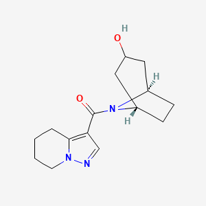 (3-endo)-8-(4,5,6,7-tetrahydropyrazolo[1,5-a]pyridin-3-ylcarbonyl)-8-azabicyclo[3.2.1]octan-3-ol