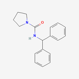 N-(DIPHENYLMETHYL)PYRROLIDINE-1-CARBOXAMIDE