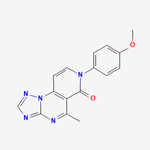 7-(4-methoxyphenyl)-5-methylpyrido[3,4-e][1,2,4]triazolo[1,5-a]pyrimidin-6(7H)-one