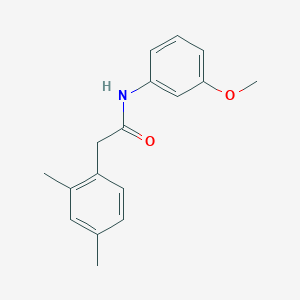 2-(2,4-dimethylphenyl)-N-(3-methoxyphenyl)acetamide