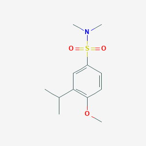 3-isopropyl-4-methoxy-N,N-dimethylbenzenesulfonamide