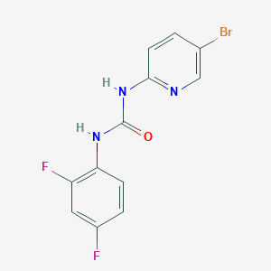 1-(5-Bromopyridin-2-yl)-3-(2,4-difluorophenyl)urea