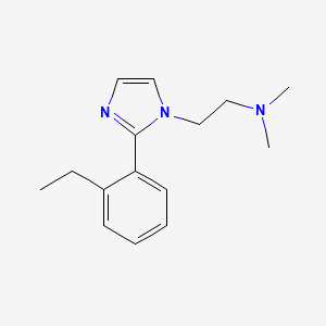 2-[2-(2-ethylphenyl)-1H-imidazol-1-yl]-N,N-dimethylethanamine