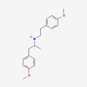 1-(4-methoxyphenyl)-N-[2-(4-methoxyphenyl)ethyl]propan-2-amine