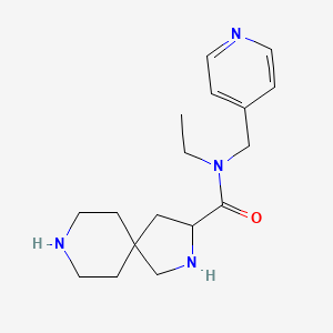 N-ethyl-N-(4-pyridinylmethyl)-2,8-diazaspiro[4.5]decane-3-carboxamide dihydrochloride