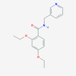 2,4-diethoxy-N-(pyridin-3-ylmethyl)benzamide