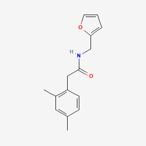 2-(2,4-dimethylphenyl)-N-(2-furylmethyl)acetamide