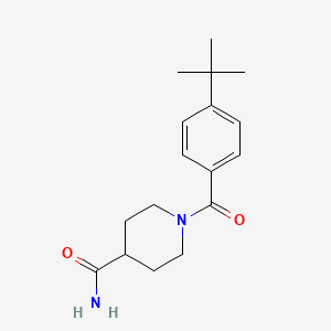 1-(4-tert-butylbenzoyl)-4-piperidinecarboxamide