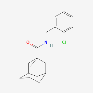 N-(2-chlorobenzyl)-1-adamantanecarboxamide