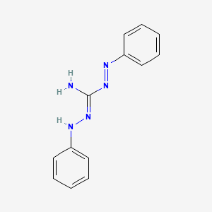 molecular formula C13H13N5 B5477630 N',2-diphenyldiazenecarbohydrazonamide 