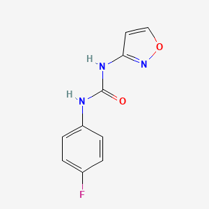 1-(4-Fluorophenyl)-3-(1,2-oxazol-3-yl)urea