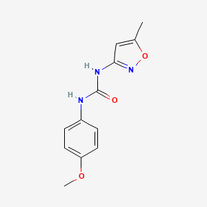 1-(4-Methoxyphenyl)-3-(5-methyl-1,2-oxazol-3-yl)urea