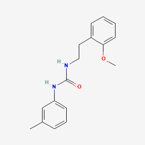 1-[2-(2-Methoxyphenyl)ethyl]-3-(3-methylphenyl)urea