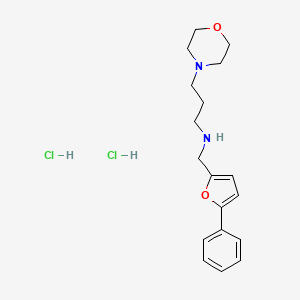 [3-(4-morpholinyl)propyl][(5-phenyl-2-furyl)methyl]amine dihydrochloride